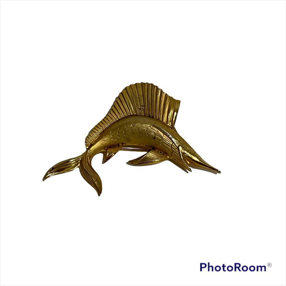 Giovann 1960’s sailfish vintage brooch - Picture 1 of 7